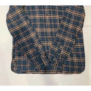 NEW XACUS men's legacy shirt in blue plaid